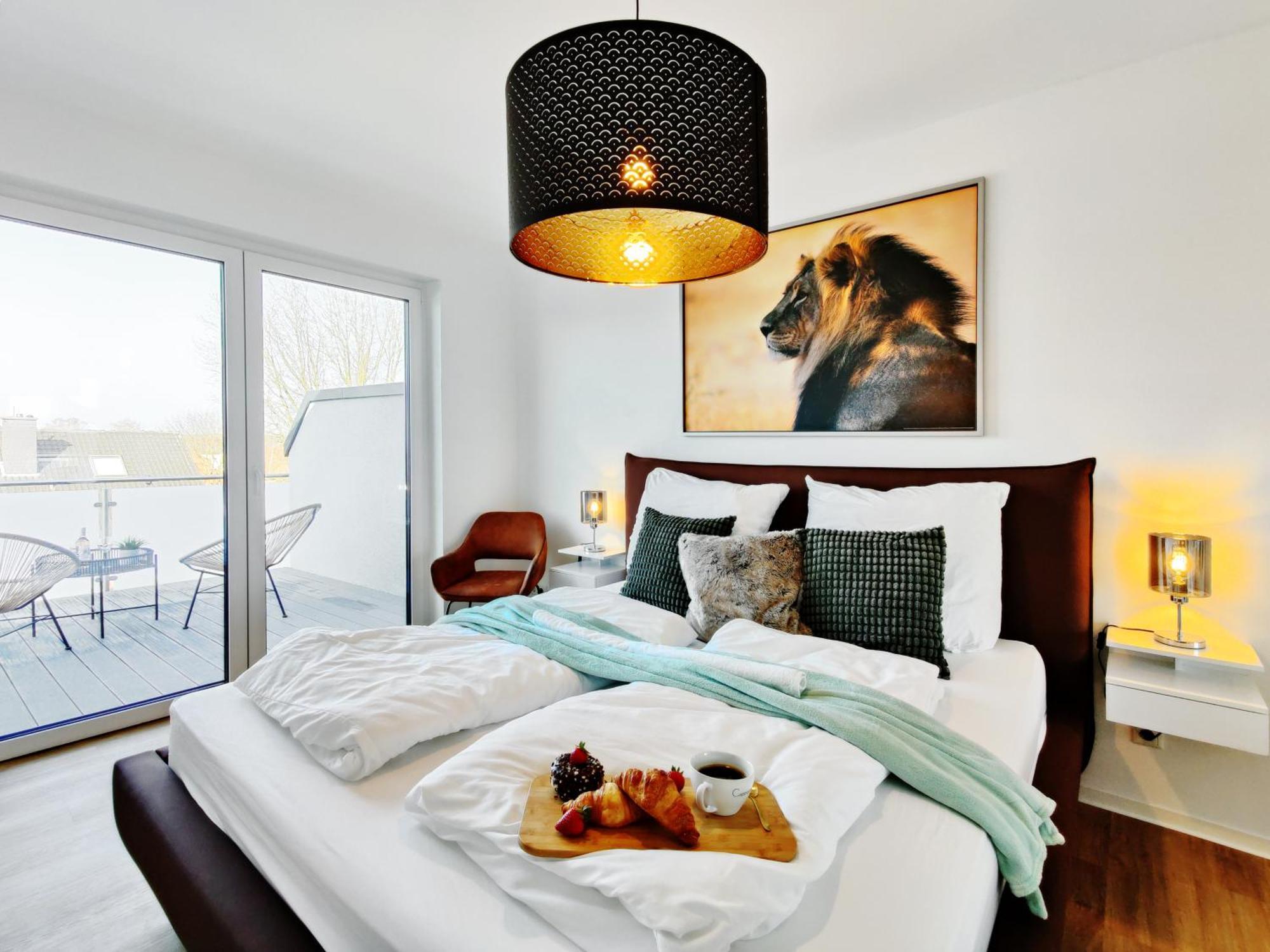 Penthouse Mit Whirlpool Bei Hannover Бургвидел Екстериор снимка